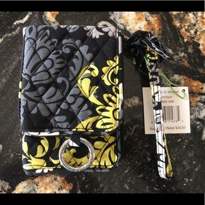 NWT Vera Bradley Double ID wristlet Baroque